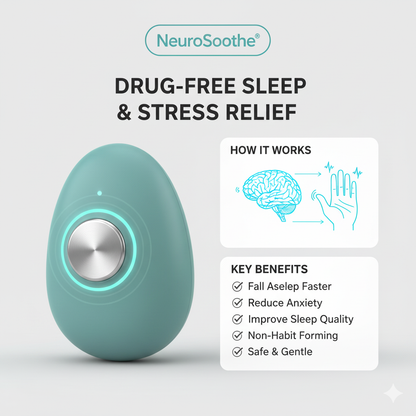 NeuroSoothe™ Handheld Sleep & Anxiety Relief Device