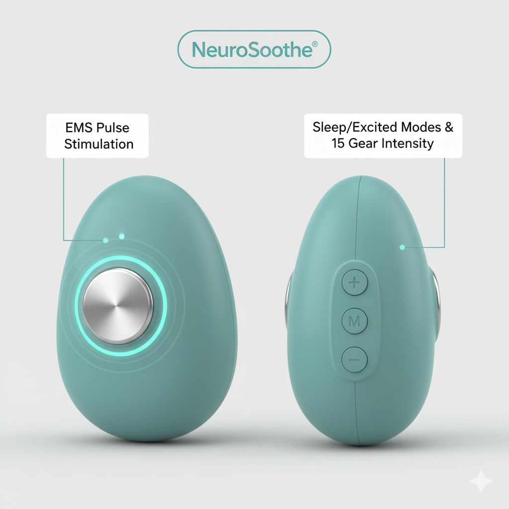 NeuroSoothe™ Handheld Sleep & Anxiety Relief Device