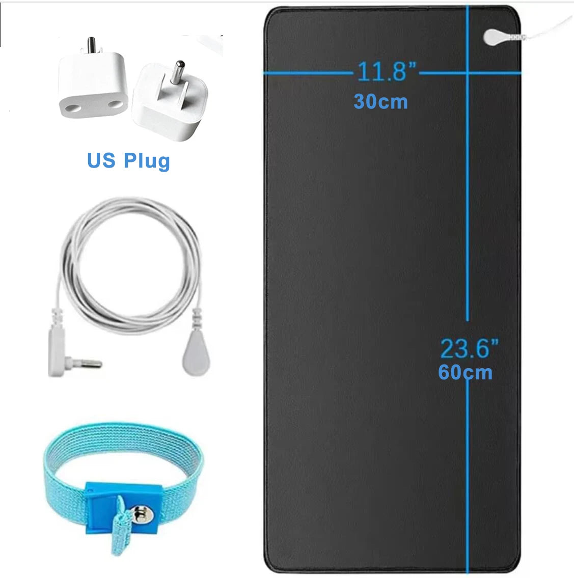 EarthZen™ Grounding Mat & Wristband – Relieve Anxiety, Improve Sleep & Restore Energy Naturally